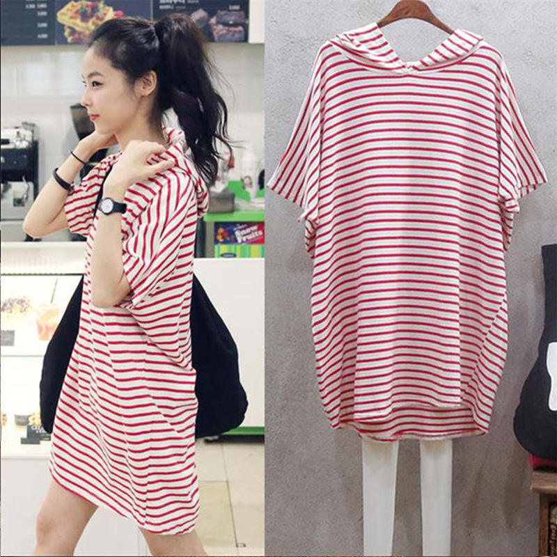 Korean Style A Line Shirt Dress - Letnia, luźna sukienka w stylu koreańskim,