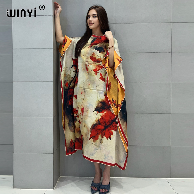 Boho Summer Beach Maxi Dress - Sukienka plażowa WINYI wysokiej jakości z