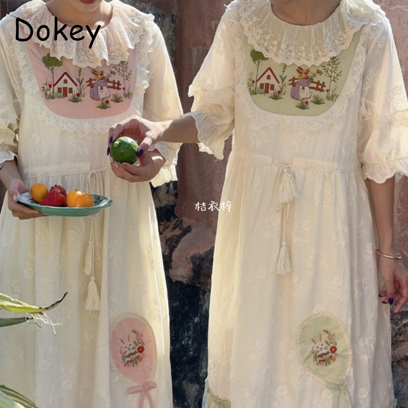 Sukienka midi w stylu vintage  – French Vintage Floral Midi Dress recenzja i cena