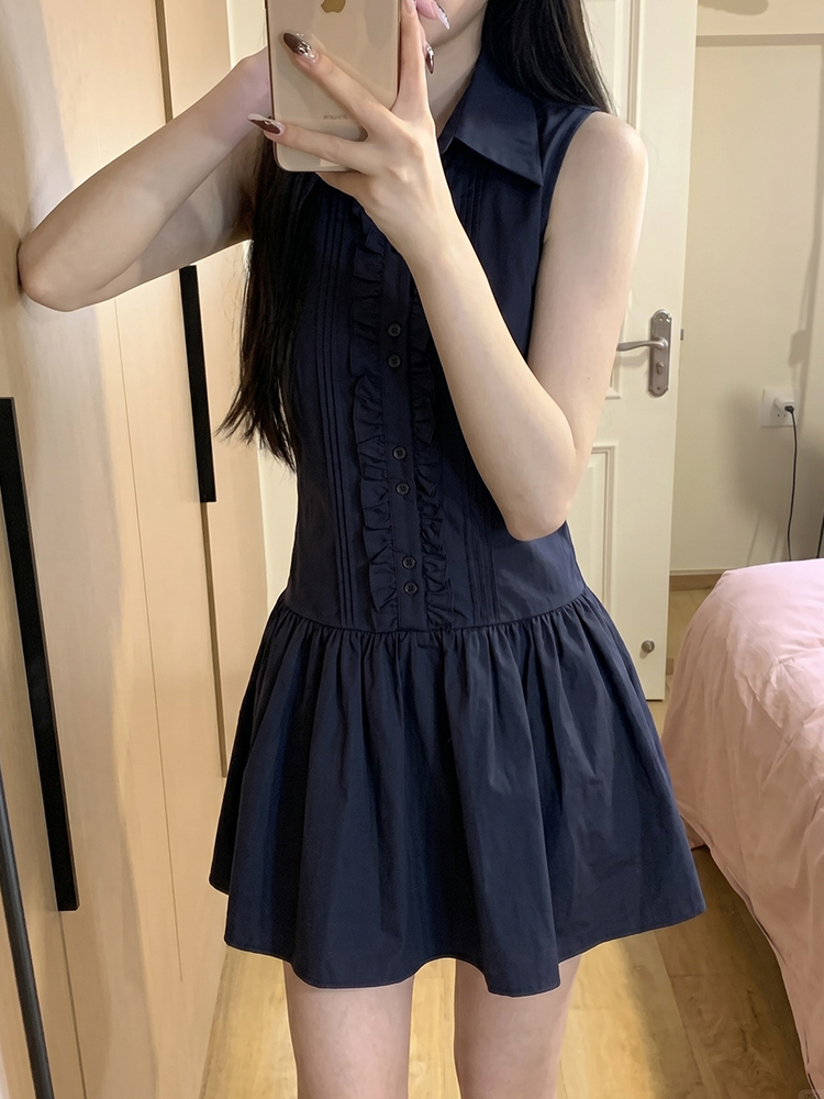 Sukienka koszulowa w stylu kor – Korean Style A Line Shirt Dress recenzja i cena