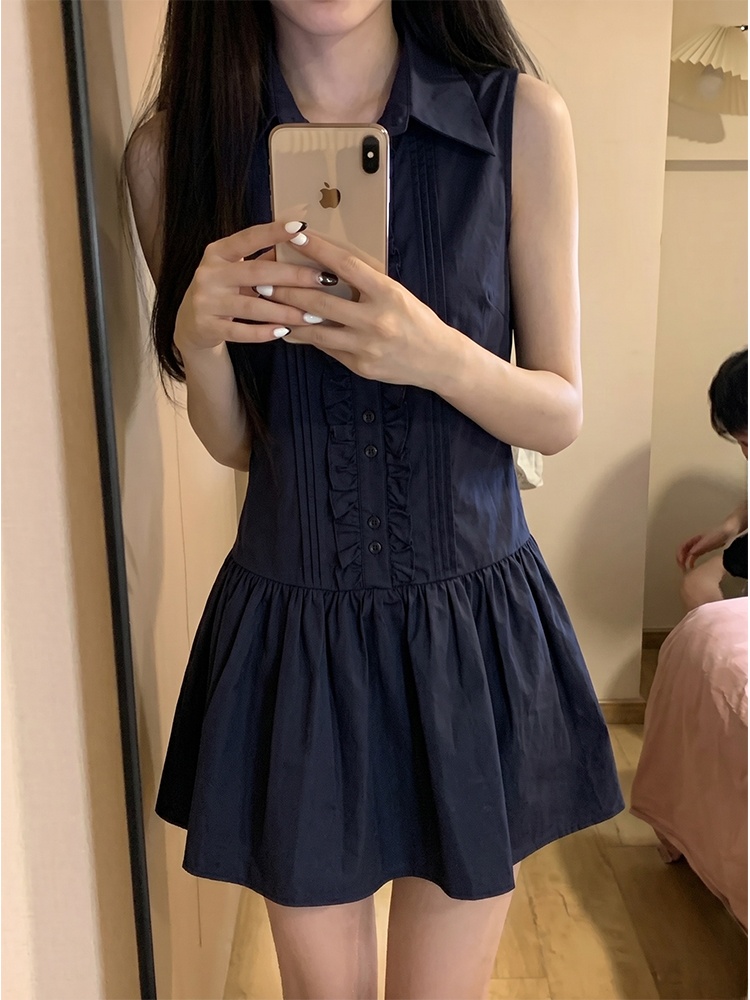 Sukienka koszulowa w stylu kor – Korean Style A Line Shirt Dress recenzja i cena