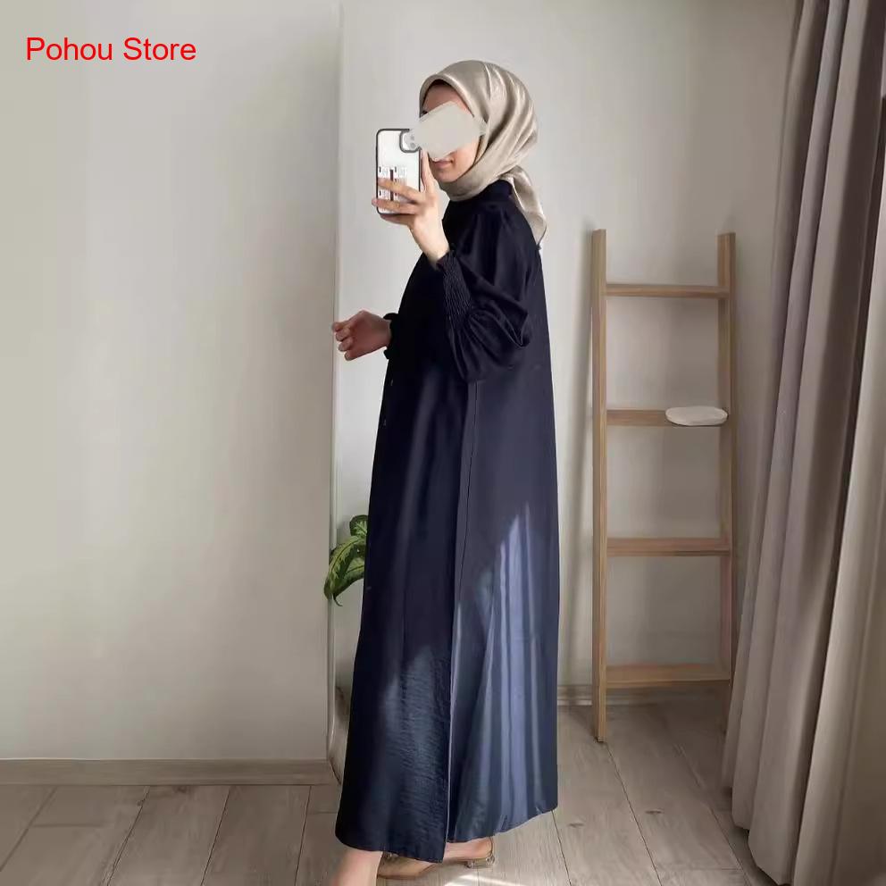 Sukienka koszulowa w stylu kor – Korean Style A Line Shirt Dress recenzja i cena