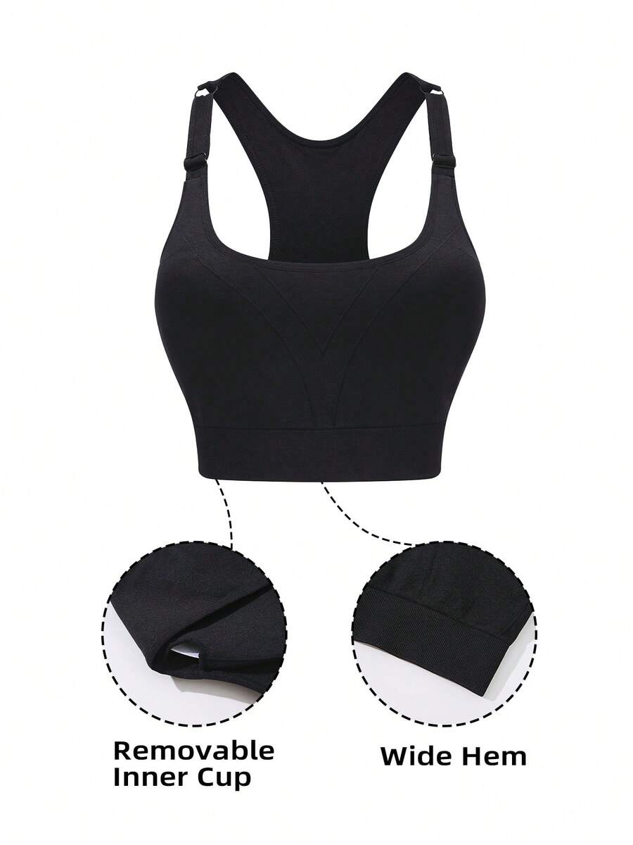 1 szt. Czarny Sportowy Top Bez – Seamless Ribbed Workout Tank Top recenzja i cena