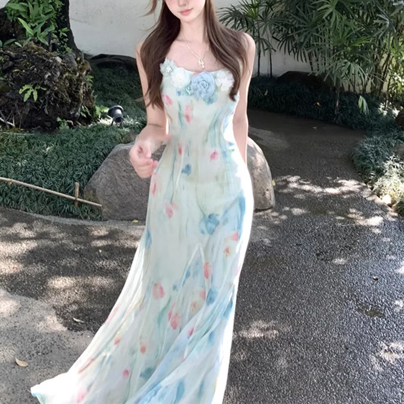 Urocza, słodka sukienka midi w – French Vintage Floral Midi Dress recenzja i cena